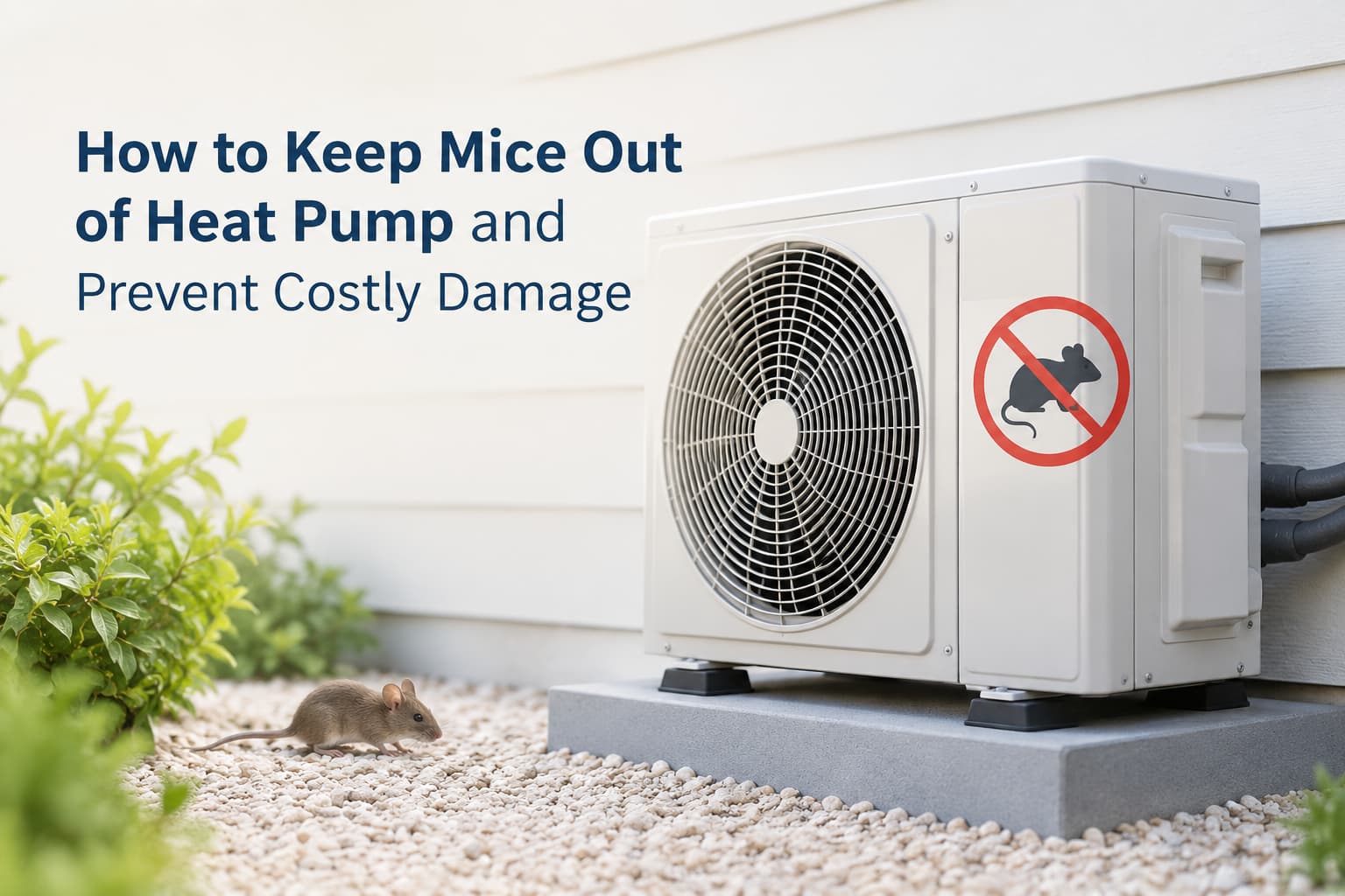 How to Keep Mice Out of Heat Pump and Prevent Costly Damage